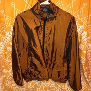Gold Windbreaker